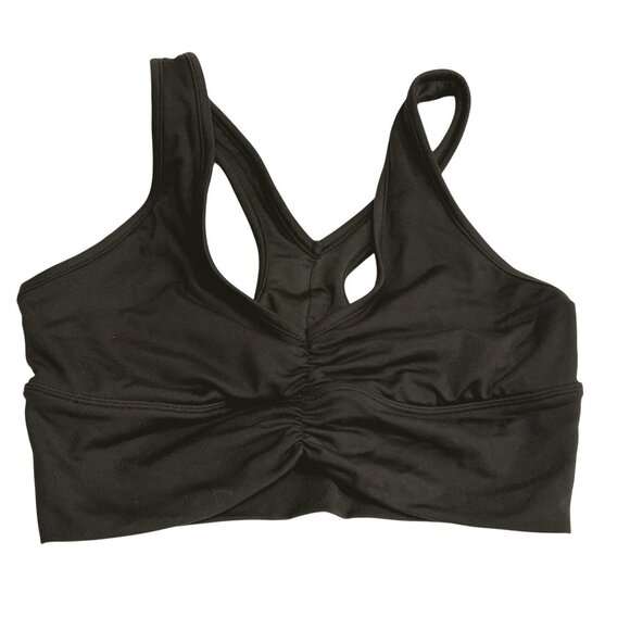 ALO Yoga Wild Thing Sports Bra in Black - Picture 1 of 5